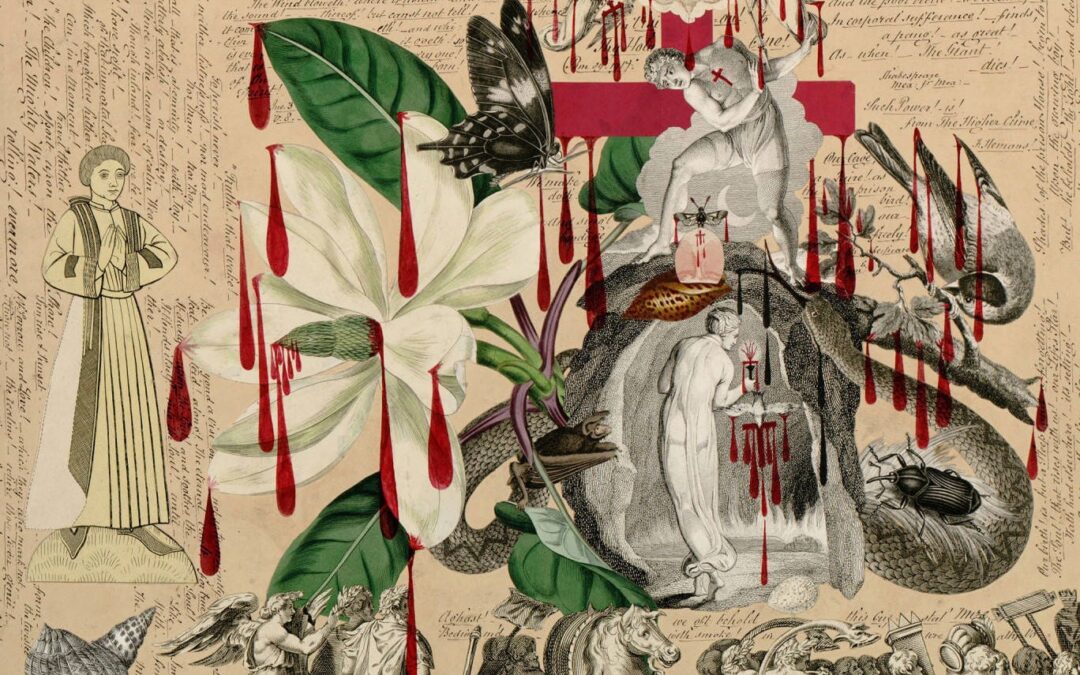 „Крвави колажи“ од Џон Бингли Гарланд